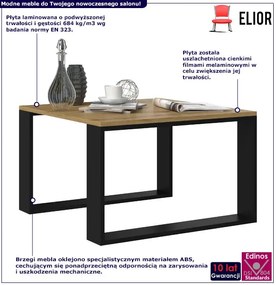 Ława kawowa do salonu dąb artisan - Monero 4X