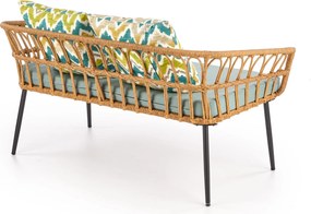 Dwuosobowa sofa ogrodowa z rattanu Gardena 2S