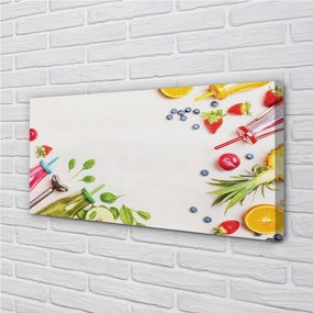 Obraz drukowany na płótnie Zielony Koktajl Witaminowy