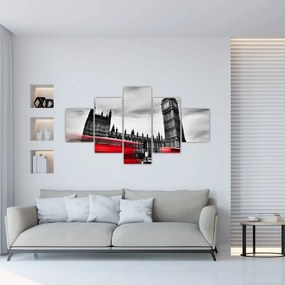 Obraz - Houses of Parliament w Londynie (125x70 cm)