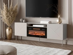 Szafka RTV z kominkiem Azynit Kaszmir II 190 EF