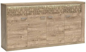 Komoda czterodrzwiowa dąb ribbeck R1-M21