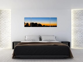 Obraz zachodu słońca (170x50 cm)