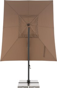 Doppler ALU XL ULTRA 4x3 m - wahadłowy parasol ogrodowy z bocznym masztem