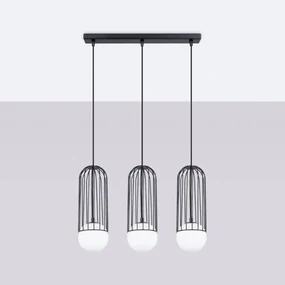 Listwa oświetlająca BRINA 3L czarna SOLLUX  LIGHTING