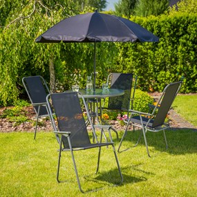 Zestaw mebli ogrodowych Madura antracyt PATIO