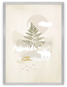 Plakat Beige Abstract II