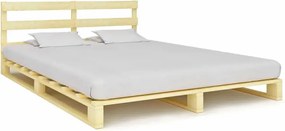 Podwójne łóżko z palet  180 x 200 cmZ8-R41