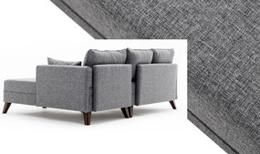 Narożna sofa rozkładana Bella Corner Right 2 Grey