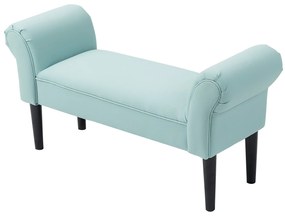 HOMCOM Tapicerowana Ławka do Sypialni i Przedpokoju, do 130 kg, 102 x 36 x 51 cm, Zielona