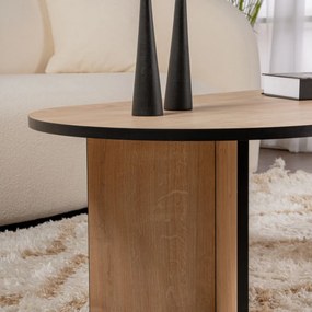 Stolik kawowy Sable Sapphire Oak Black
