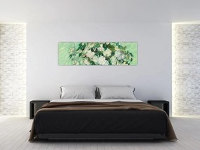 Obraz - Vincent van Gogh, Roses, reprodukcje (170x50 cm)