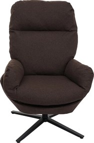 Leżanka + taboret obrotowy MCW-L12,  brązowy