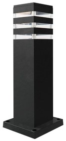 LED RGBW ściemnialna lampa zewnętrzna TEKSAS 1xE27/12W/230V 44 cm IP44 antracyt