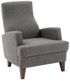 Fotel Kana Bergere Dark Grey