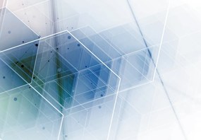 Fototapeta - Geometryczne kształty (196x136 cm)