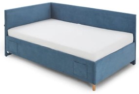 Niebieskie łóżko dziecięce 90x200 cm Cool – Meise Möbel