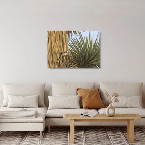 Obraz na szkle - Strzyżyk (70x50 cm)