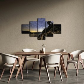Obraz - niebo podczas zachodu słońca (125x70 cm)