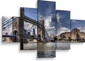 Obraz -  Tower Bridge w Londynie (125x70 cm)