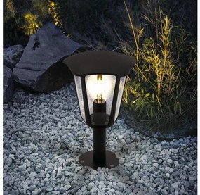 Eglo 98122 - Lampa zewnętrzna MONREALE 1xE27/60W/230V IP44 wysokość 335 czarna