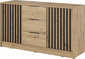 Komoda NELIANA 155 cm do Salonu Sypialni Dąb artisan