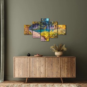 Obraz - Jeziora Plitwickie, Chorwacja (125x70 cm)