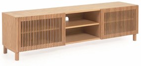 Szafka pod TV w dekorze dębu 180x50 cm Beyla – Kave Home