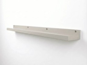 Półka ścienna na obrazy FOTOPLANK 120 cm, kremowa