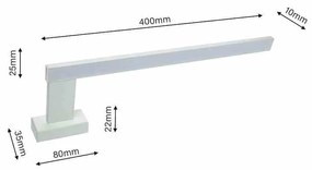 Kinkiet SHINE WHITE 45cm 11W LED