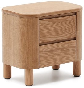 Szafka nocna w naturalnym kolorze Salaya – Kave Home