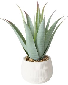 Sztuczna roślina aloes w donicze MONDRAGO, 29 cm