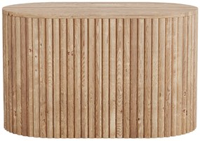 Szafka łazienkowa wisząca  z drewna tekowego - 90 cm - TOWARI