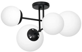 Nowoczesna lampa sufitowa z okrągłymi kloszami - K552 G9-S94
