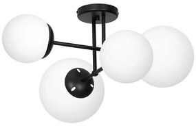 Nowoczesna lampa sufitowa z okrągłymi kloszami - K552-Madson