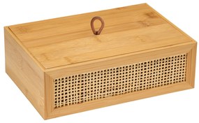 Pojemnik na kosmetyki ALLEGRE BAMBOO, 22 x 7 x 15 cm, WENKO