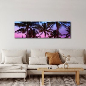 Obraz - Palmy w Miami (170x50 cm)