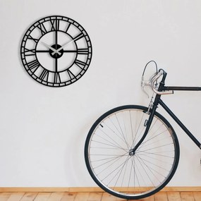 Zegar ścienny Enzoclock - S002 Black, 48 x 48 cm