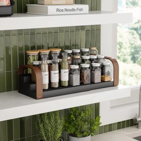 Organizer na przyprawy z plastiku z recyklingu Bellwood – Umbra