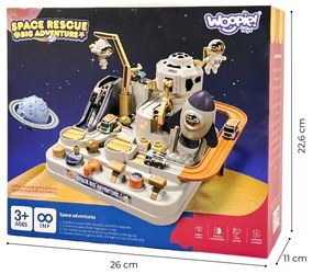 Woopie interaktywny tor przeszkód samochodowy " kosmiczna przygoda astronauty"