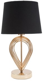 Lampa stołowa ze złotym zdobieniem MAXT