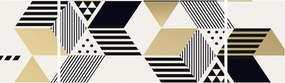 Obraz - Kształty geometryczne N⁰1 (170x50 cm)