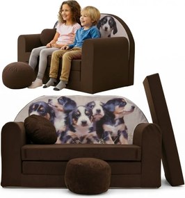 Kanapa/sofka Dla Dziecka, Piankowa Rozkładana 160cm - K7