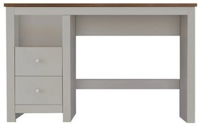 Biurko z blatem w dekorze dębu 50x120 cm Emerald – Støraa