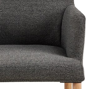 Szare krzesło Zoe – Actona