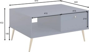 Ława SFERA 87 cm Stolik Kawowy do Salonu