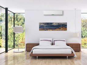 Obraz - kaktusy w przyrodzie (170x50 cm)