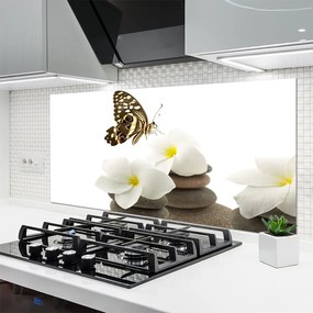 Panel nad blat kuchenny Motyl na Kamiennej Orchidei