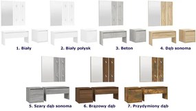 Nowoczesne meble do przedpokoju dąb sonoma R2-L99