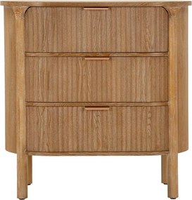 Komoda z litego drewna jodłowego w naturalnym kolorze 80,5x82x47 cm Gothenburg – Mauro Ferretti